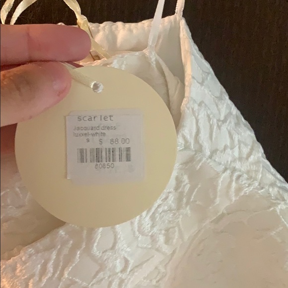 White off the shoulder dress - Picture 2 of 2